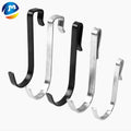 High Quality Wholesale Door Wall Clothes Coat Hang Chrome Hook Single Towel Rack Black 360mm