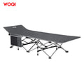 WOQI Wholesale Outdoor Folding Bed Heavy Duty Portable Ultralight Camping Cot for Camping Office