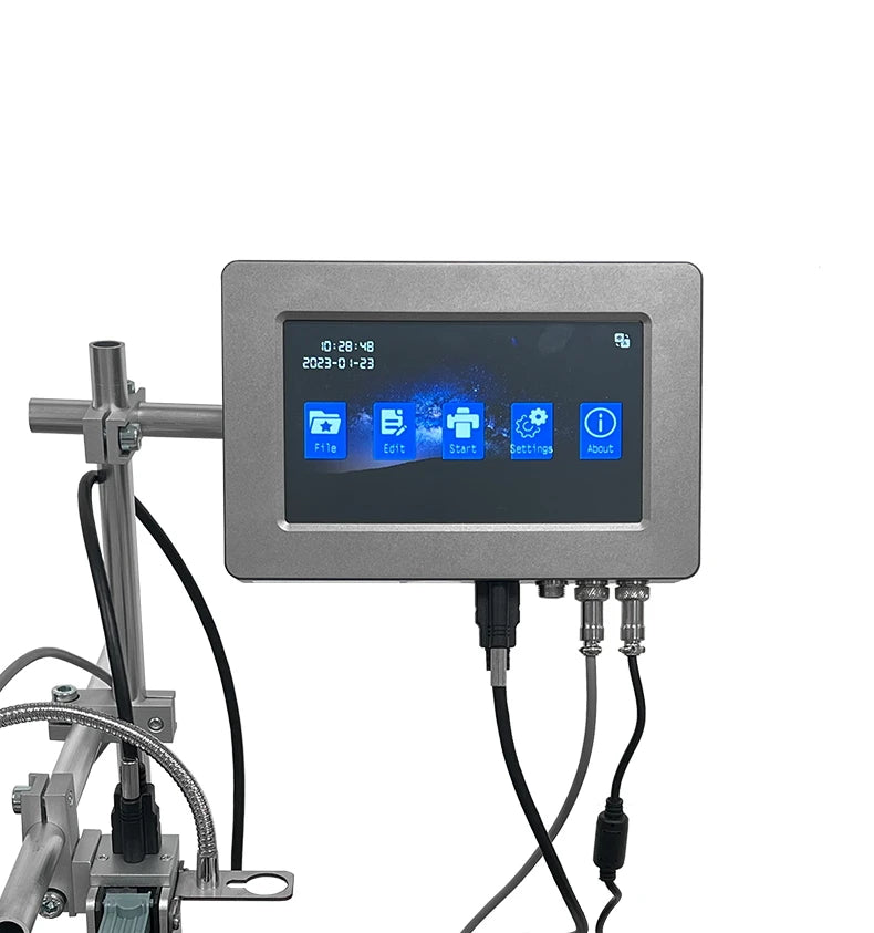 TIJ Portable Inkjet Printer Barcode QR Code Glass Bottle Expiration Date Batch Number Printing Machine Manufacturer Wholesale