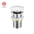 North America Hot Styles Chrome Plated Bathroom Popup Basin Drain Without Overflow
