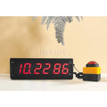 Booths Custom Carnival Led Light Digital Clock Reaction Interactive Push Button Challenge Ten Second Timer for Games