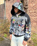 Custom Graphic Hoodies Men Oversized French Terry 100% Cotton 400 500 600 Gsm Screen Printed Hoodie Custom logo Manufacturers