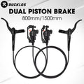 BUCKLOS Road MTB Hydraulic Disc Aluminum Bicycle Brake Kit 160mm Brake Rotor Bicycle Oil Brake Bicycle Parts Upgrade