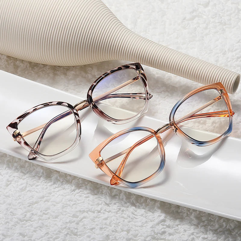 New Candy Colorful Spectacles Eyeglasses Frames Tr90 Women Lady Eyewear