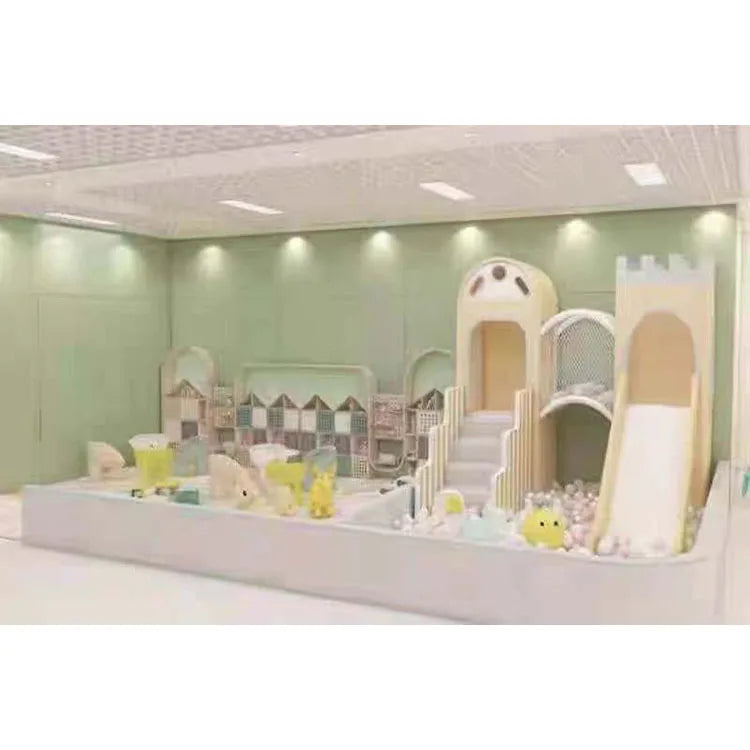 Hanlin Design Soft Play Climber for Kids & Adults-Indoor Waterproof & Eco-friendly Fixed/Customizable Size Home Kindergarten Use