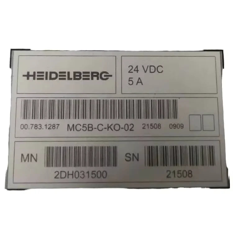 00.783.1287 Control Station Computer CP 2000 MC5B-C-KO-02 for Offset Printing Machine New Main Board for SM52 SM74 SM102 XL105