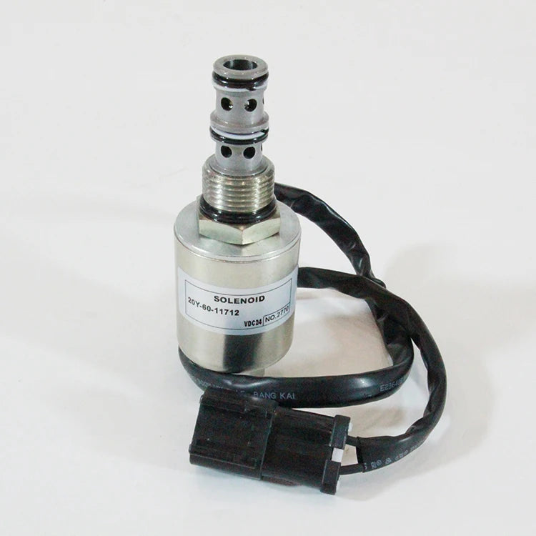 New Rotary Solenoid Valve 20Y-60-11713 20Y-60-11712 for PC200-5 PC200-5C PC200-5S PC200-5T PC200-5Z WF550 WF550T LW250