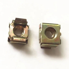 M4 M5 M6 M8 M10 Carbon Steel Stainless Square Weld Lock Spring Cage Nuts for Wood Furniture