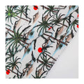 Hot Selling Hawaiian Print 100% Rayon Fabric Woven Tropical Style for Girls and Boys Shirts Dresses Lining and Sleepwear