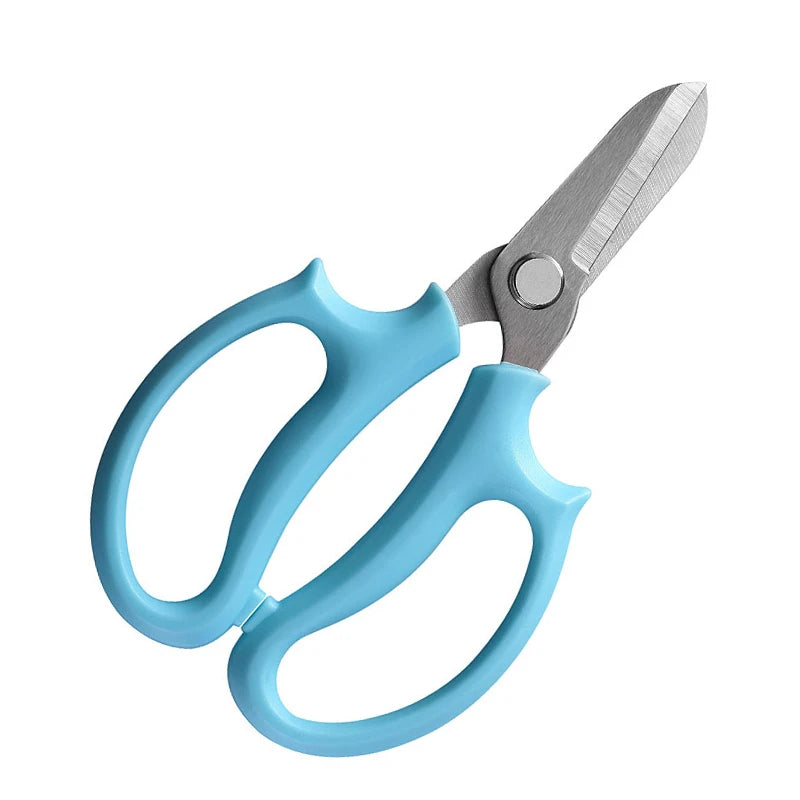 Industrial Grade Garden Scissors with Colorful PP Handle New Design Pruning Shears and Graft Scissors for Flower Grape Cutting