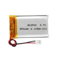 Rechargeable Li Ion 3.145wh 3.7V 850mah 802540 Lipo Battery for Electronic Card