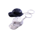 Wholesale Metal Baseball Hard Hat Key Chain Customized Cap Keychain Movie Game Accessories Keychain