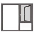 Customized Anti-theft Interior Thermal Break Aluminum Alloy Windows Sliding Tempered Glass Windows