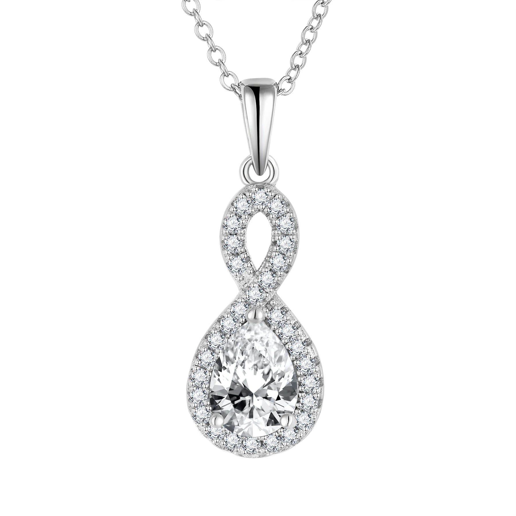 QX Customization OEM High Quality 925 Sterling Silver Birthstone Sunflower Pendant Exquisite Luxury Women Necklace High Jewelry