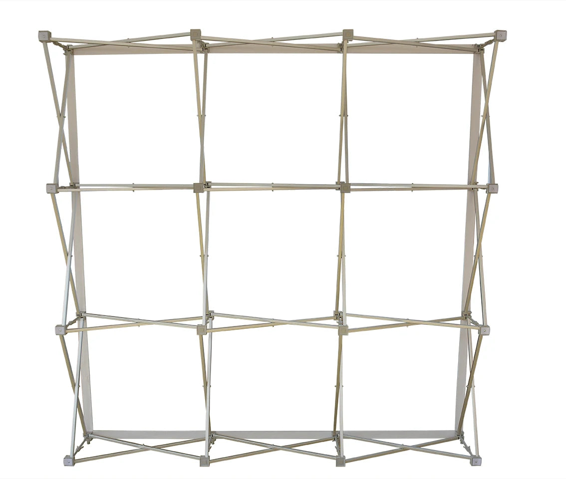 Magnetic Portable Pop-up Display Stand Foldable Background Wall Banner Stand