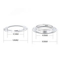 40 mm Inner Diameter Metal Eyelets Tent Rope Leather Rivets Buttons Rings Rivet Snaps Shed Cloth Vent