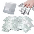 New Wholesale Manicure Supplies Nail Gel Soak Off Removal Foil Wraps Disposable Nail Polish Remover Aluminum Foil for Nails