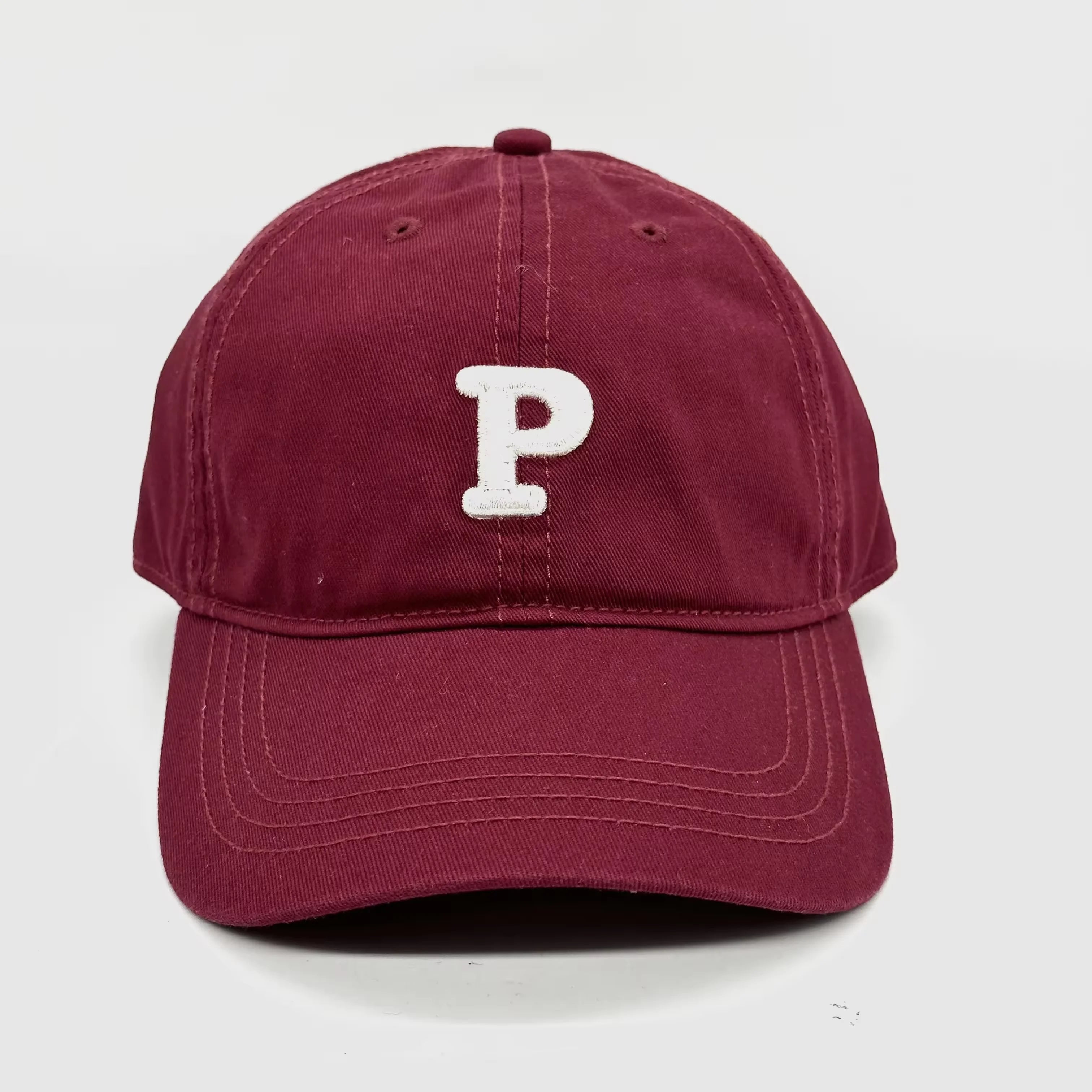 New Design Custom Embroidered Men's Baseball Cap Sporty Street Style Dad Hat for Business Wholesale