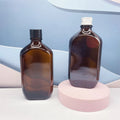 100ml 8oz 16oz Amber Beverage Glass Bottles Wholesale Water Milk Bottle MegaBDM