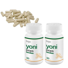 100% Pure Yoni Pops Capsule Boric Acid Vaginal Suppositories Vaginal Detox Suppositories Pills