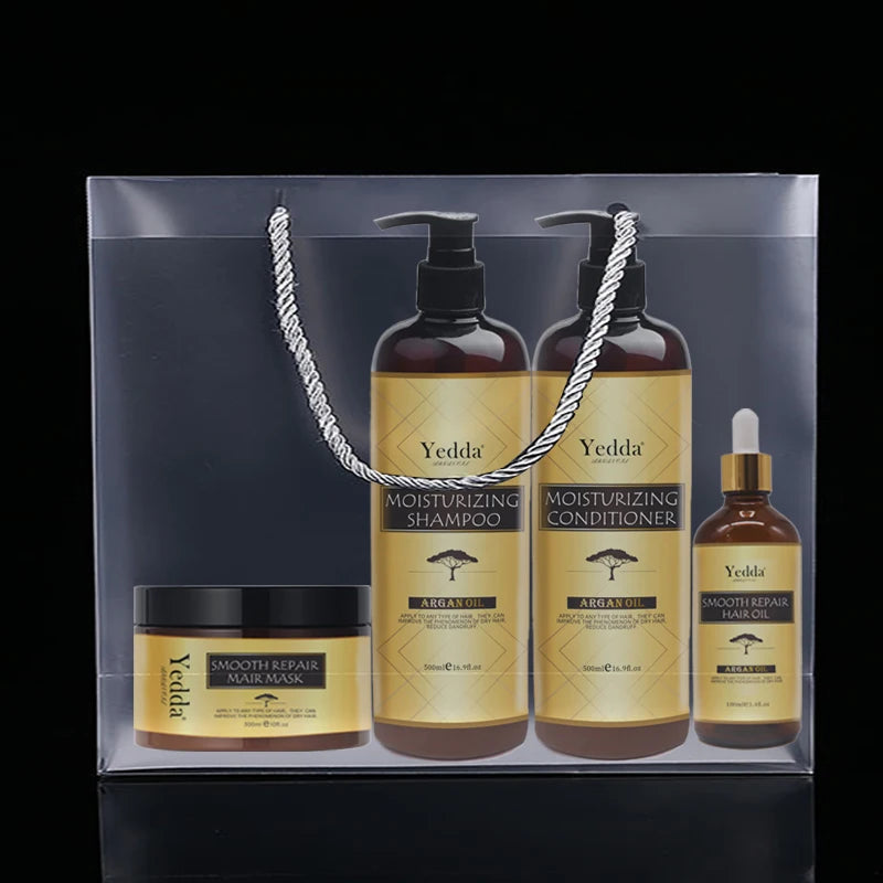 For Moroccan Argan Oil Shampoo-Organic Nourishing Moisturizing 2-in-1 Formula for Damage Repair Hair Strengthening