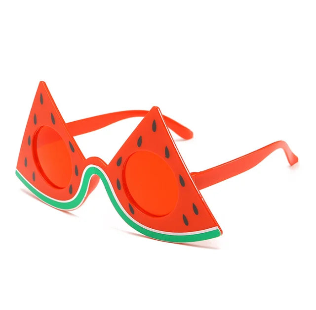 Watermelon Sun Glasses Hawaiian Summer Beach Party Sunglasses Prop Holiday Glasses