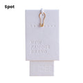 Customizable Sewing Folded Clothes hang Tag Garment Tags