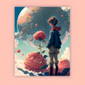 Beiliou Customized Wholesale Kids Paint by Numbers DIY Digital Oil Painting 30x40cm Cartoon Inner Frame Color Painting