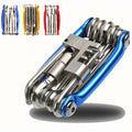 Multifunction 11 in 1 Bicycle Repairing Set Bike Bike Repair Tool Kit Wrench Screwdriver Chain Hex Spoke Mountain Cycling Tools