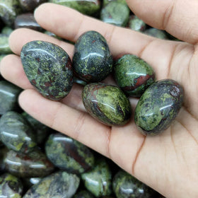 Wholesale Bulk 2-4cm Dragon Blood Tumbled Stones Healing Decorative Dragon Blood Big Size Gravel for Decoration & Gifts