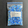 Marquise Opal 4x8mm-8x16mm Flatback Cabochon Marquise Cut OP06 Blue Opal Evil-Eye Stone