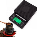 New Manufactures LED MINI Digital 3kg /0.1g Household Kitchen Coffee Bean Weighing Scales Balance Scale with Timer Silicone Pad