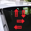 Tow Hook Sticker Vinyl Decal Hellaflush Race Drift Drag Rally Car Stickers Gift Die Cut Decals Latop Window Glass