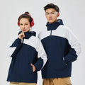 Unisex Casual Winter Professional Travel Mountaineering Outdoor Sportswear Jacket with Zipper Windproof Thermal