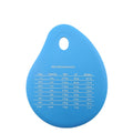 Non-Scratch Red Silicone Scraper Spatula 12.5x10CM for Baking & Cooking BPA-Free Flexible Kitchen Utensil