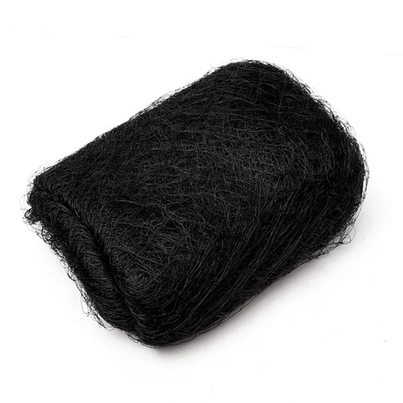 Factory Wholesale Bird Hunting Mist Net /Nylon 110/2 Cutting Service/ Black Knitted Bird Catcher Bat Nets