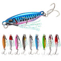 5/6.5cm Short Version of Road Sub-bait Iron Plate Color Lead Fish Sequined Bait Spanish Mackerel Artificial Fishing Lures Baits