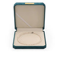 Velvet Dark Blue Color Jewelry Ring Box Packaging Boxes for Necklace and Bracelet Pearl Necklace Box