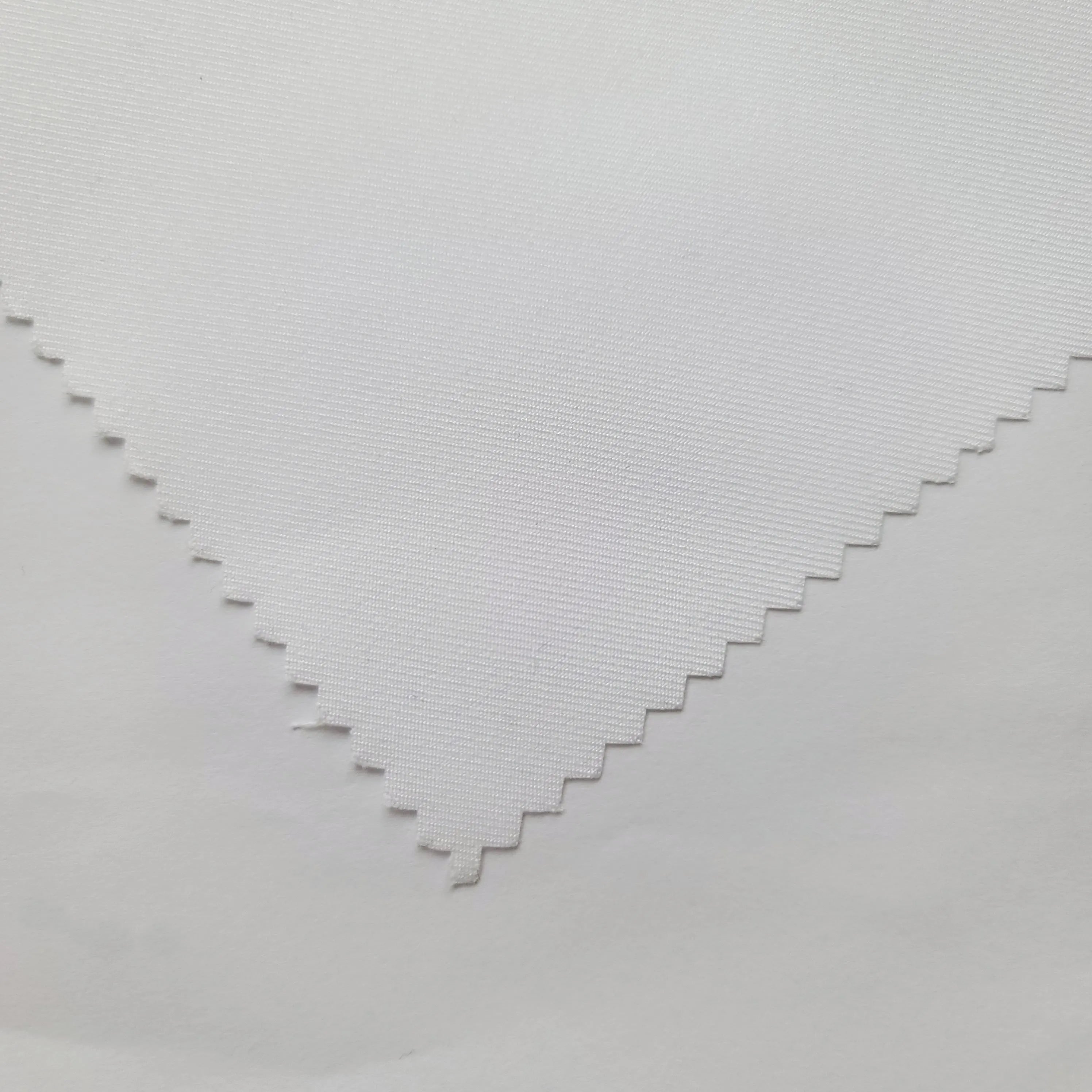 Sublimation Polyester Fabric 150D White Color Gabardine Fabric for Printing