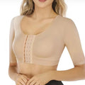 Sports Underwear Women Pull up Front Open Button No Underwire Running Plus Size Shapewear Top Adjustable Corset