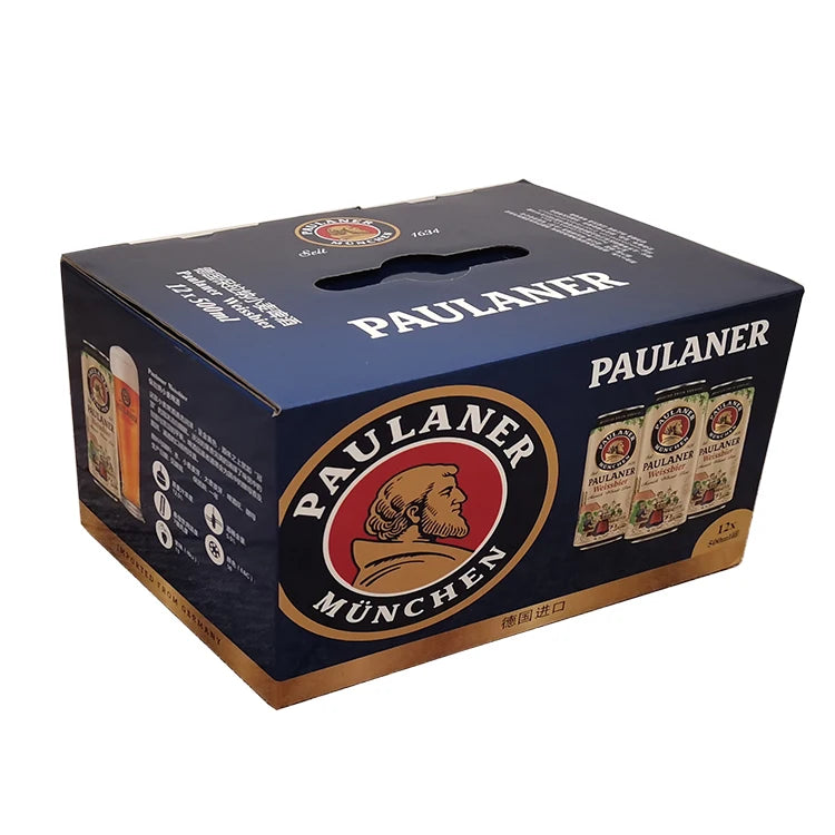 Wholesale Printed Paper Packaging Manufacturer Colour Corrugated Cardboard Boxes Beer Packaging Shipping Boxes