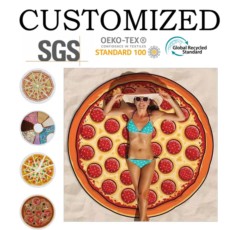 High-quality Wholesale Cross-border Direct Supply Shawls and Beach Mats European and American Style New Beach Towel