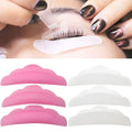 5 Pair Eyelash Lifting Kit Silicone Pad Eye Lash Perm Pads Eyelashes Extension Accessories 3D Eyelash Curler Applicator Tools