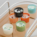 AIKUN Scented Candles in Glass Stone Crystal Decorative Candles for Wedding Centerpieces Candle