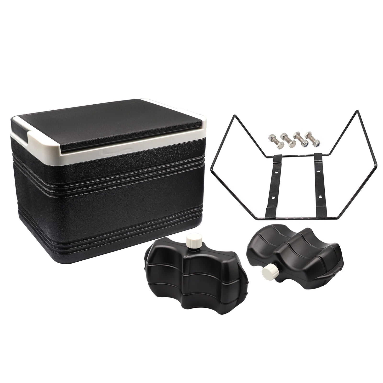 Golf Cart Ice Cooler Box with Mounting Bracket Fit YAMAHA STAR EZGO and Club Car