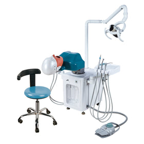 Dental Clinic Practice Equipment Dental Phantom Head Dental Simulator With Dental Chair