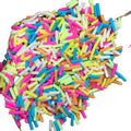 New 500g  Long  Cylindrical Polymer Hot Soft Clay Sprinkles Colorful for DIY Crafts Tiny Cute Plastici Accessories