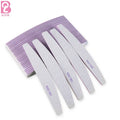 Beiqili Wholesale Zebra Nail File Kit Reusable 100/180 180/240 Dual Side Emery Board Nail Files Washable Sponge