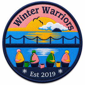 Factory Custom Woven Eco-Friendly Iron-On Sew-On Fabric Patch for T-shirts Hoodies Hats