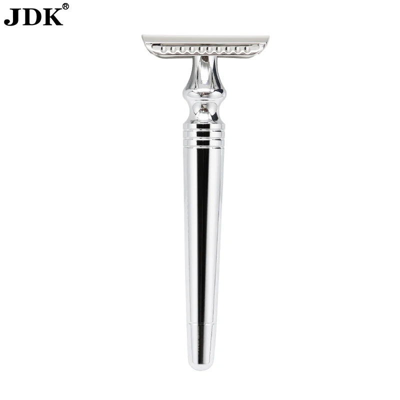 JDK Double Edge Men Chrome Safety Razors Shaving Razor Custom Logo